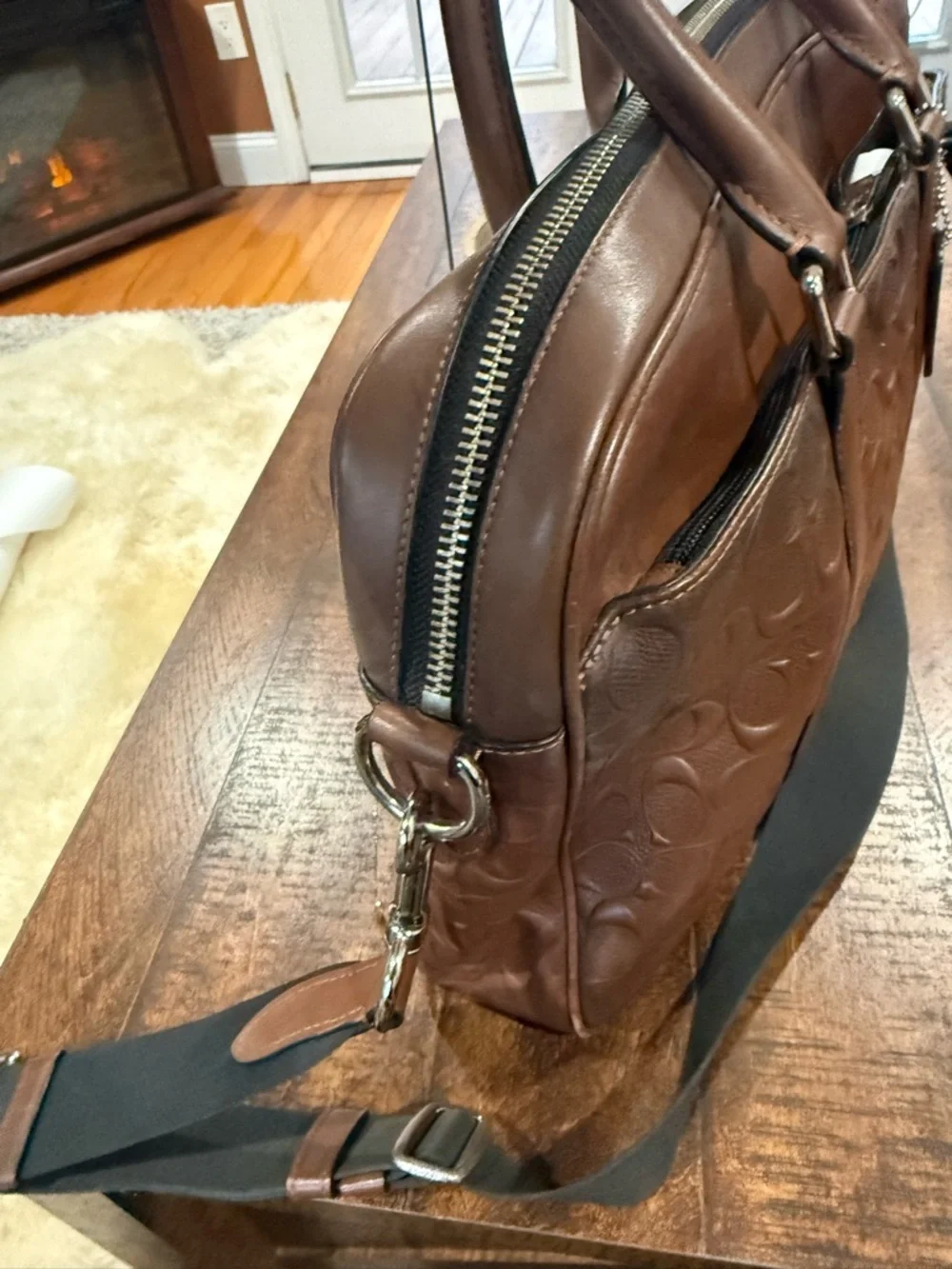 Coach Perry Logo Laptop Handbag